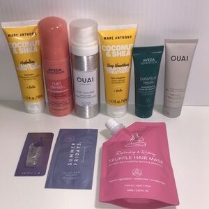 9 PIECE Travel Hair Care Lot - NEW